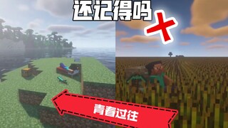 Do you still remember these scenes? Minecraft, my youth!