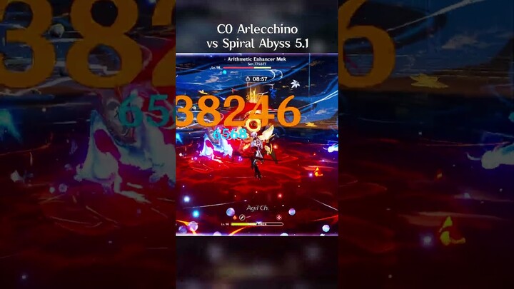 C0 ARLECCHINO VS SPIRAL ABYSS 5.1