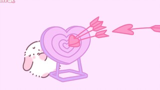 【懒懒兔】收集爱心的一天~