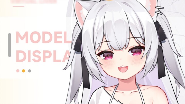 【Live2d model display】A capable little painter