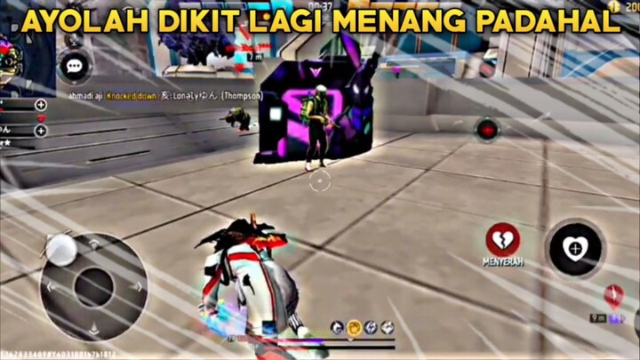 Dikit Lagi Menang Loh Padahal - Free Fire Gameplay