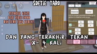 TUTORIAL GANTI BAJU UNTUK CEWE DAN COWO BIAR LEBIH KEREN DAN UNIK!! SAKURA SCHOOL SIMULATOR