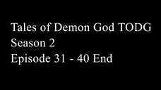 Tales of Demons and Gods TODG Season 2 Episode 31 - 40 End Subtitle Indonesia