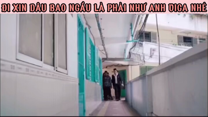 Đi xin dâu bao ngầu là phải như anh vica nhé =))) #phimhaymoingay