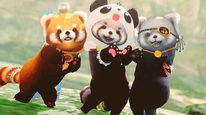 【Sword Three MMD】 Leave the enemy to us!