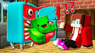 How Mikey and JJ ESCAPE From MONSTER FRIDGE ? - Minecraft (Maizen)