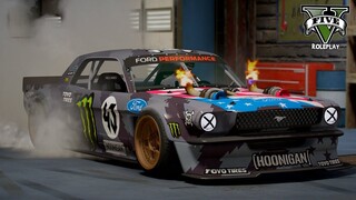 BALAP LIAR TARUHAN MOBIL !!? KEGANASAN MOBIL Ken Block's 1,400hp AWD Ford Mustang Hoonicorn V2 !!