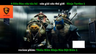 REVIEW PHIM : Thiếu niên nhẫn giả rùa (p2) #rvphimanhhung