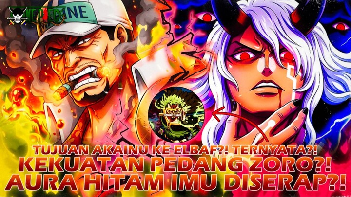 ONE PIECE TERBARU: EDAN?! BISENTO IMU HIDUP?! SENJATA TERKUTUK PALING KUAT?! LUFFY SEKARAT TOTAL?!