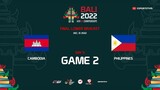 Cambodia vs Philippines Game 2 IESF World Esports Championship 2022 | PHL vs KHM ESPORTSTV