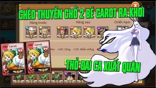 Hải Tặc Đại Chiến - Dắt 2 Bé Carot Đi Chơi Noel Khiêu Chiến Hết Bạn Bè Và Cái Kết...Có Thật Sự Đẹp??