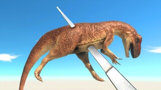 Slide into Spikes - Animal Revolt Battle Simulator