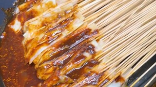 #Spicy Bean Curd Skewers Who still remembers the hot bean curd from street stalls? One bite and it’s