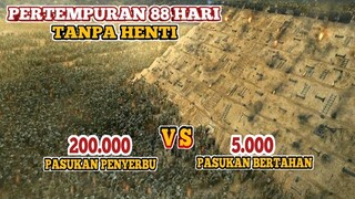 PERTEMPURAN 88 HARI TANPA HENTI, PERTAHANAN TERBAIK 200.000 VS 5000 | ALUR CERITA FILM