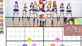 Lovelive!】Tidak ada animasi berjalan gadis merek