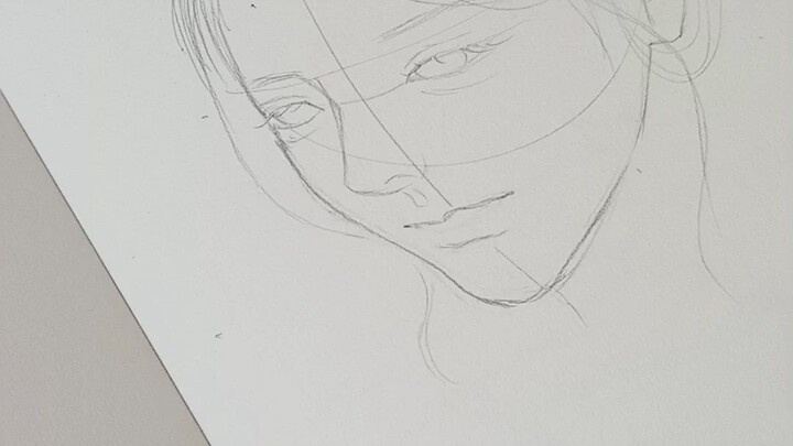 Tutorial sketsa wajah simple