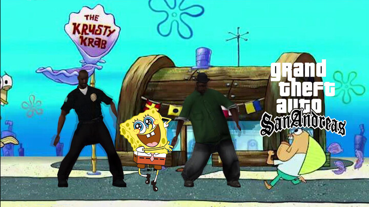 【GTA SA-3DAnimation】Tompney sings Spongebob Squarepants tune