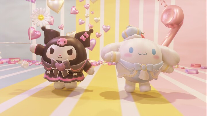 [Eggman Party MMD] Nụ cười của bạn là dễ thương nhất (Chó tai to × Kuromi)