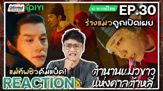 【REACTION】[EP.30] ตำนานแมวขาวแห่งศาลต้าหลี่ (พากย์ไทย) White Cat Legend[大理寺少卿游] | iQIYIxมีเรื่องแชร์