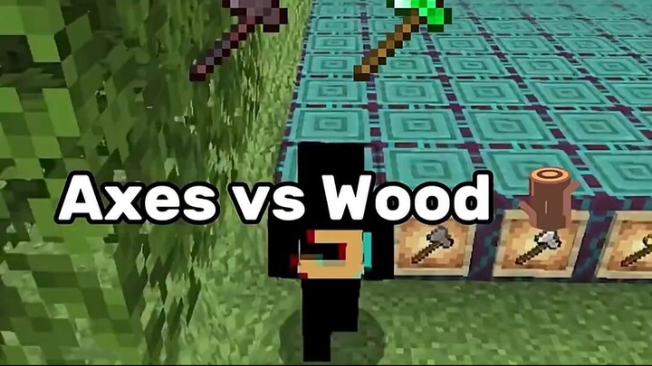 Minecraft 斧头对比：哪一把最强