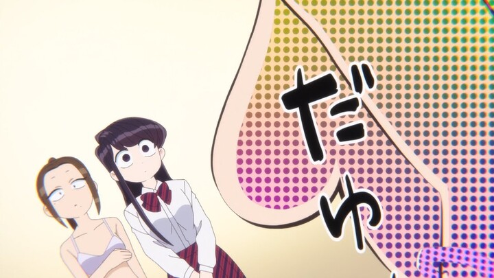 Komi san is jealous of Himiko Agari .'s breasts Ep 8 [ Komi-san wa, Comyushou desu  ]