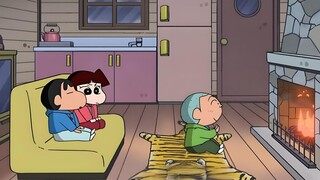Shin-chan was in trouble on the snowy mountain! Does it bring a little coolness in the hot summer?