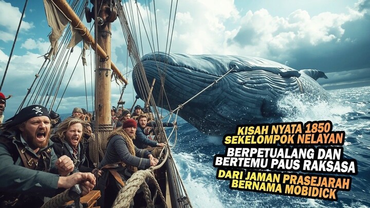 KISAH NYATA 1850 NELAYAN DISERANG PAUS RAKSASA DARI JAMAN PRASEJARAH DI SAMUDERA