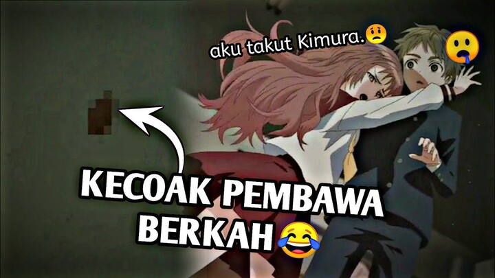 KETIKA CEWEK LO TAKUT SAMA KECOAK, LO AUTO MENANG BANYAK🤤, JJ ANIME️