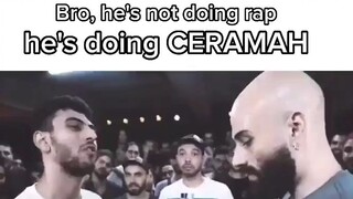 Rap battle versi Arab berasa kayak lagi di ceramahin😂