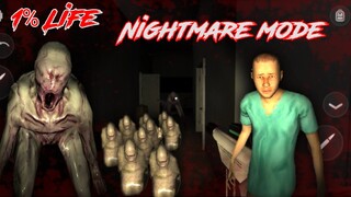 Nightmare mode with 1% Life no bandages- Specimen zero Multiplayer