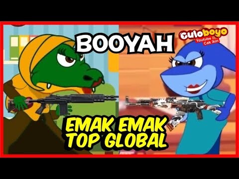 PECAH!! EMAK EMAK DAN BOCIL TOXIC TOP GLOBAL FREE FIRE | Culoboyo - Kartun Lucu, Kartun Versi Jawa