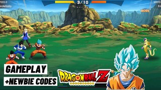 Dragonball Fighter New Cosmos: Adventure Gameplay + Newbie Gift Codes iOS