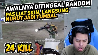 AWALNYA DITINGGAL RANDOM, PAS LIAT SKIN LANGSUNG NURUT JADI TUMBAL