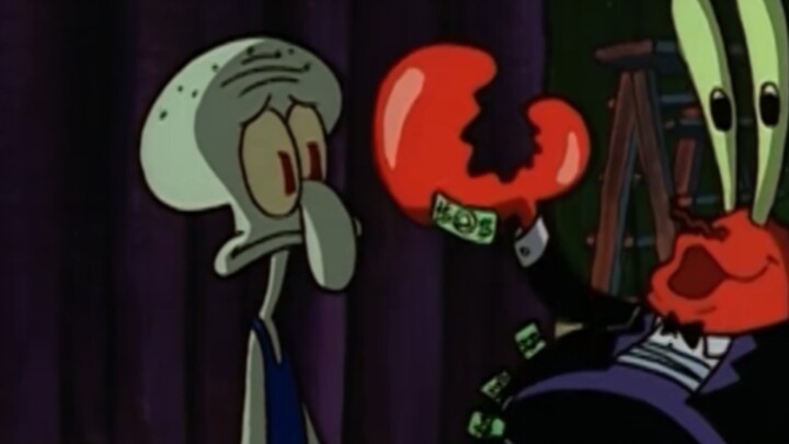 Squidward cũng ước mình là miếng bọt biển nhỏ đó...