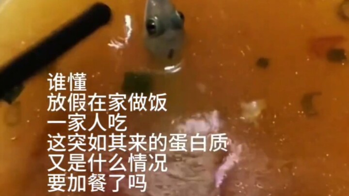 Am I taking a bath in my soup?