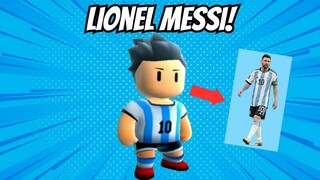 SKIN LIONEL MESSI STUMBLE GUYS!