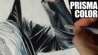 How to Draw Leather Jacket Realisticly Using Prismacolor | diArt