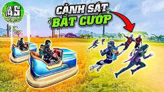 [Free Fire] Xe Đụng Điện Trò Chơi Cảnh Sát Bắt Cướp | AS Mobile