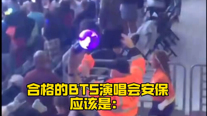 Ý tưởng mới năm 2025: làm bảo vệ tại concert – vừa được xem miễn phí concert của BTS, vừa nhún nhảy 