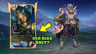 THANK YOU, MOONTON FOR THIS ALDOUS MISTBENDER SKIN!!😱 499 DIAS ONLY?