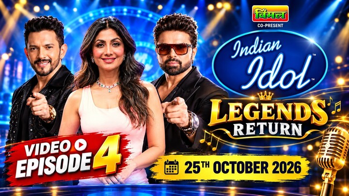 Indian Idol Legends Return 25 th October 2026_Episode 4