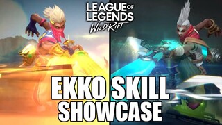 Ekko Skill Showcase - Wild Rift CN