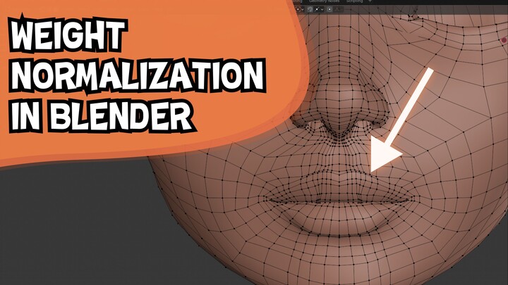 Weight Normalization in Blender