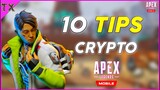 APEX LEGENDS MOBILE 10 PRO TIPS PARA MEJORAR CON CRYTO * CRYTO TIPS ,( COMO SER PRO | TXSAMURAI
