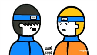 NARUTO VS SASUKE DENGAN KEARIFAN LOKAL | ANIMASI LUCU - KARTUN LUCU - ANIME LUCU | #ANIMASTRIP