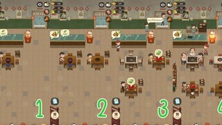 เพิ่มชุดโต๊ะเก้าอี้ ทำให้โต๊ะสีเหมือนกัน ใน My Hotpot Story ร้านหม้อไฟแห่งความสุข