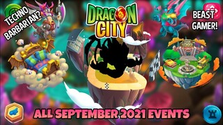 ALL SEPTEMBER EVENTS IN DRAGON CITY 2021 | New Heroic & Many More