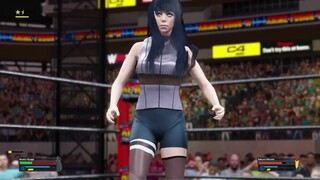 Hinata Hyuga (LAST) VS Sakura Haruno 4 | WWE 2K23 | ANIME | Naruto Match | 4K GAMING