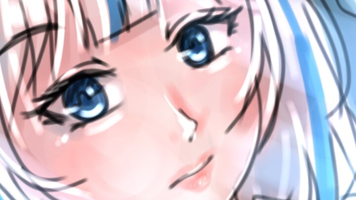 『 GAWR GURA 』Rakugaki Fanart