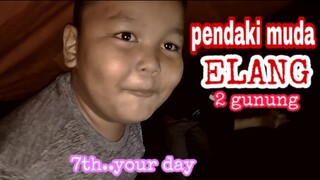 PENDAKI MUDA DI GUNUNG !!!